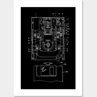 Floppy Disk Vintage Patent Drawing Posters and Art